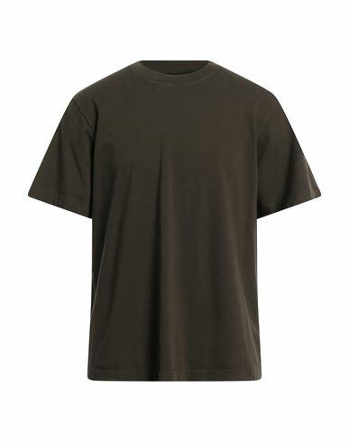 Grifoni Man T-shirt Military green Cotton Cover