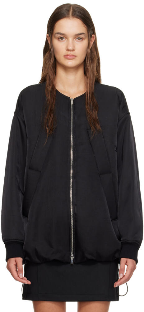 Proenza Schouler Black Ray Bomber Jacket Cover