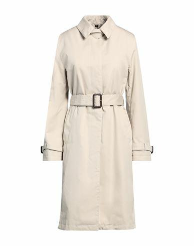 Sealup Woman Overcoat & Trench Coat Beige Cotton, Polyamide Cover