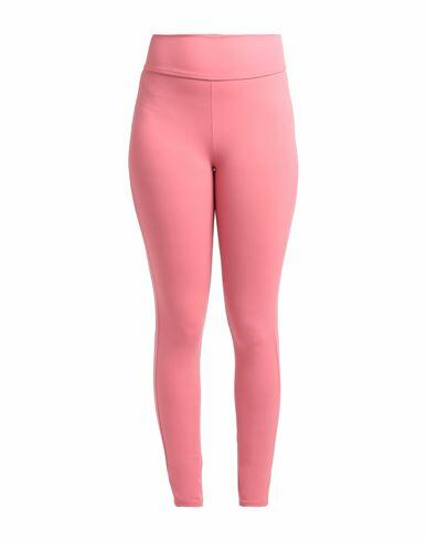 Live The Process Woman Leggings Coral Supplex, Lycra Cover