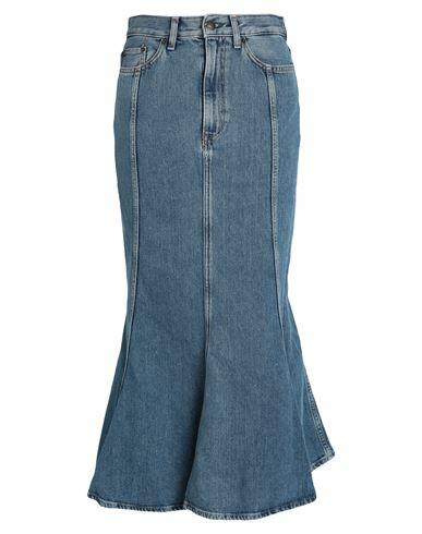 Cos Woman Denim skirt Blue Organic cotton Cover