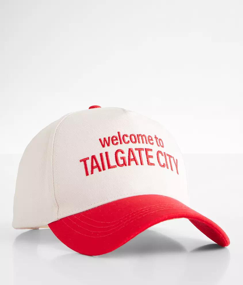 David & Young Welcome To Tailgate City Baseball Hat Cover