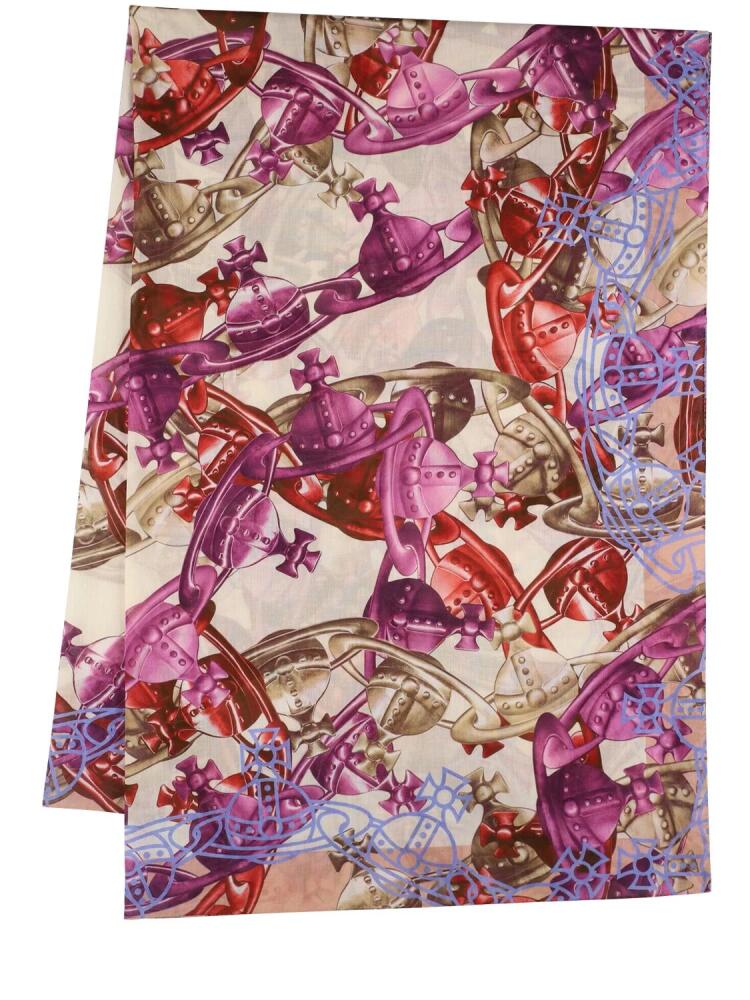 VIVIENNE WESTWOOD Crazy Orb Cotton Sarong Cover