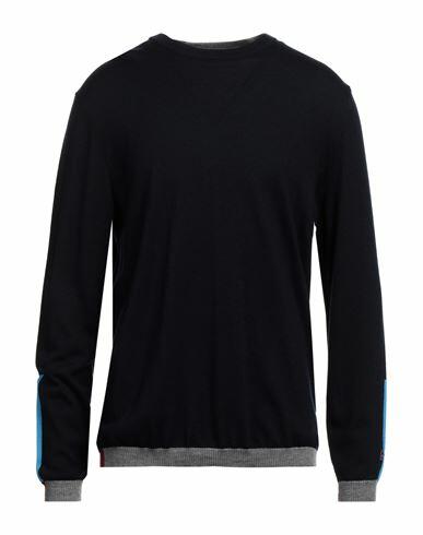 Mqj Man Sweater Midnight blue Wool, Acrylic Cover