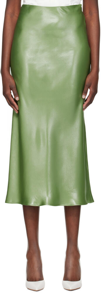 BOSS Green Metallic Midi Skirt Cover