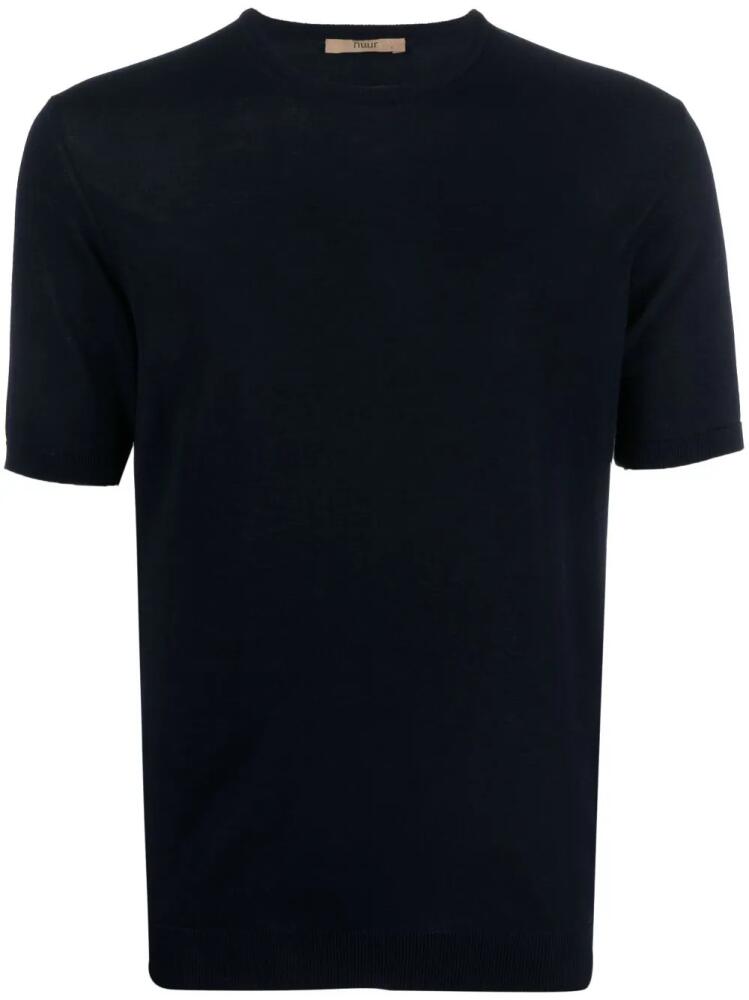 Nuur jersey cotton T-Shirt - Blue Cover