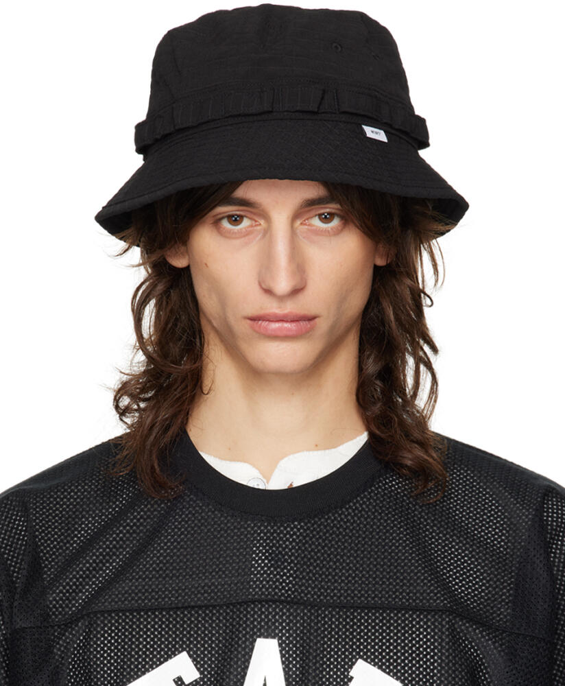 WTAPS Black Jungle 01 Bucket Hat Cover