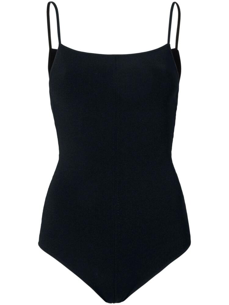 Proenza Schouler Serena knitted silk bodysuit - Black Cover