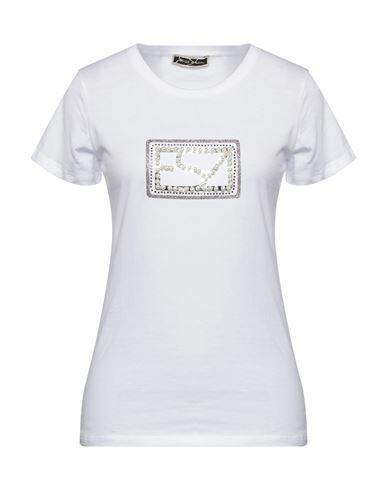 Yes Zee By Essenza Woman T-shirt White Cotton Cover