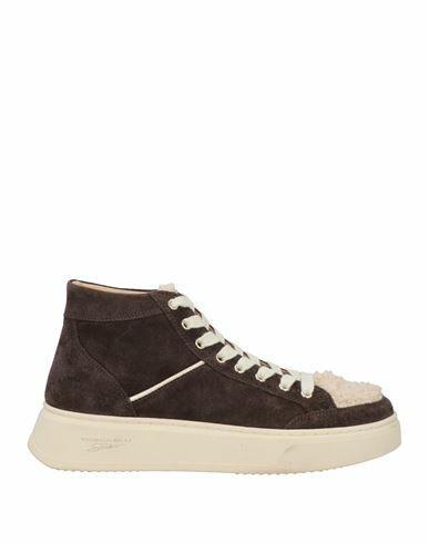 Tosca Blu Woman Sneakers Dark brown Soft Leather Cover