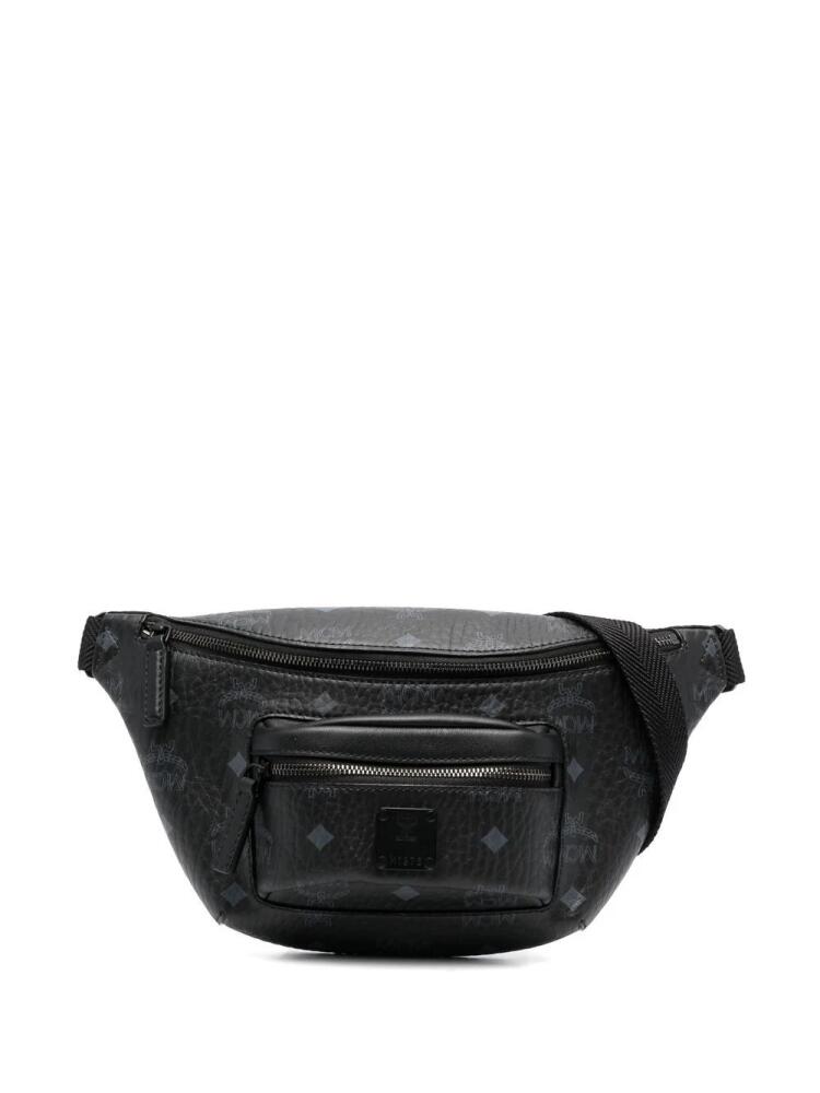 MCM small Fursten belt bag - Black Cover