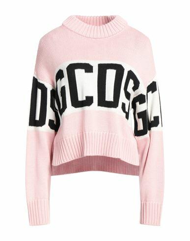 Gcds Woman Sweater Light pink Wool, Acrylic Cover