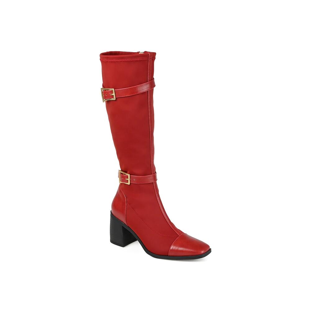 Journee Collection Wide Width Gaibree Riding Boot | Women's | Red Cover