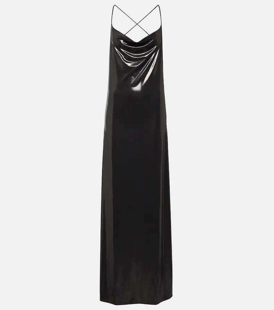 Saint Laurent Cowl neck maxi dress Cover