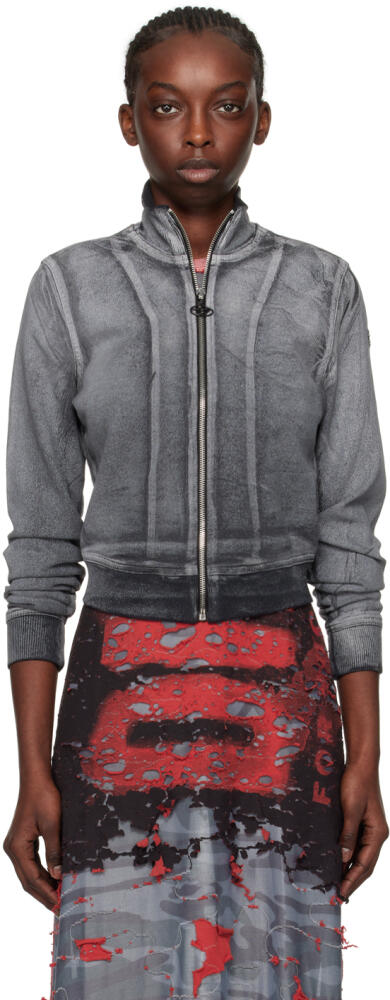 Diesel Gray D-Emy-S Track Jacket Cover