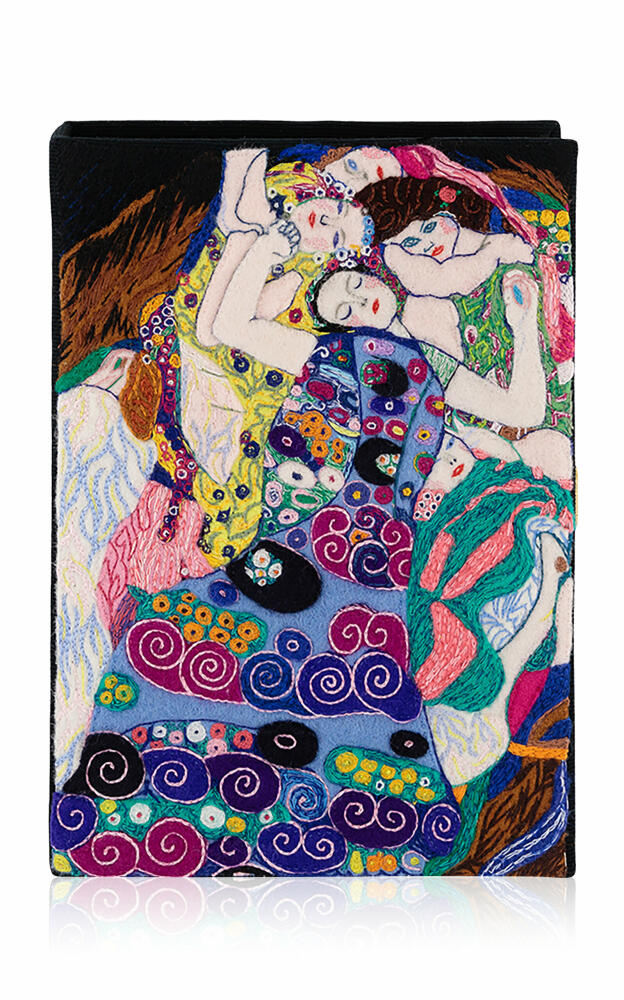 Olympia Le-Tan - Klimt's The Virgin Book Clutch - Multi Cover