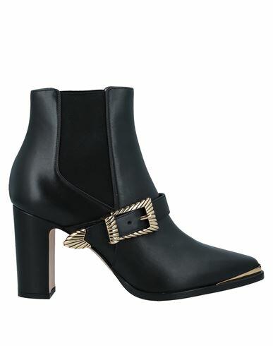 Alberta Ferretti Woman Ankle boots Black Soft Leather Cover