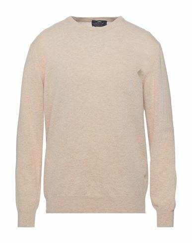 Giulio Corsari Man Sweater Beige Lambswool, Polyamide Cover