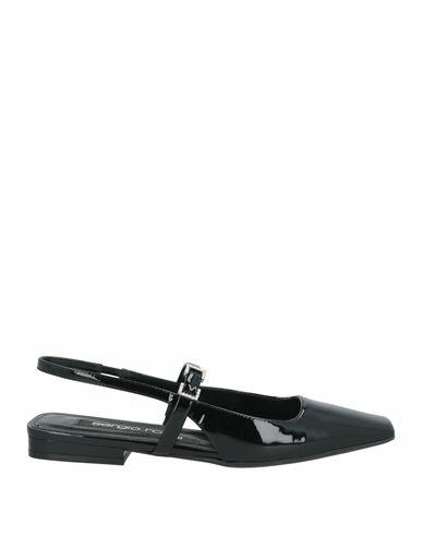 Sergio Rossi Woman Ballet flats Black Soft Leather Cover