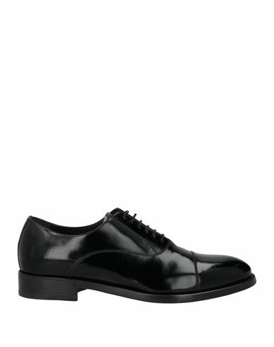 Barrett Man Lace-up shoes Black Leather Cover