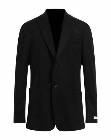 Tiger Of Sweden Man Blazer Black Wool, Cashmere Cover