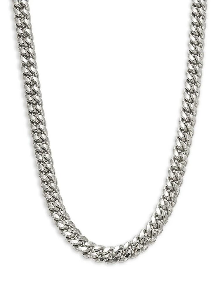 Effy Men's Sterling Silver Curb Chain Necklace Cover