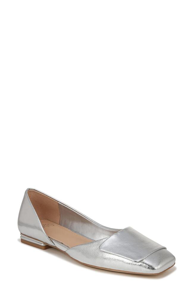 SARTO by Franco Sarto Tracy Half d'Orsay Flat in Silver Cover