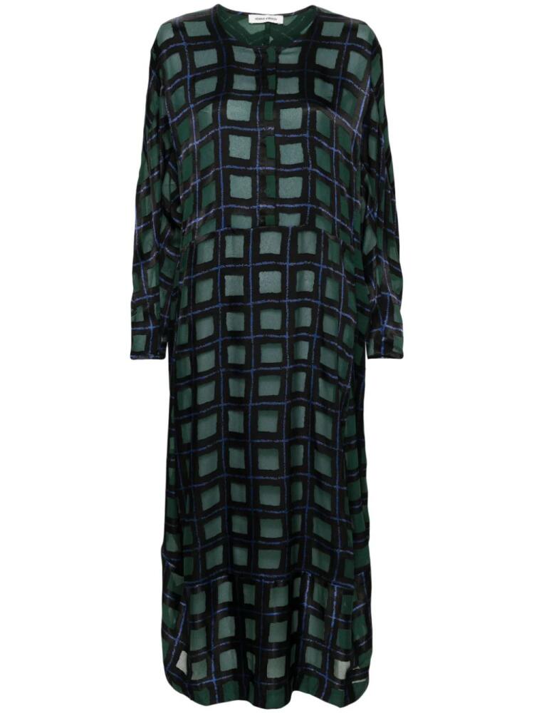 Henrik Vibskov Dimness midi dress - Green Cover