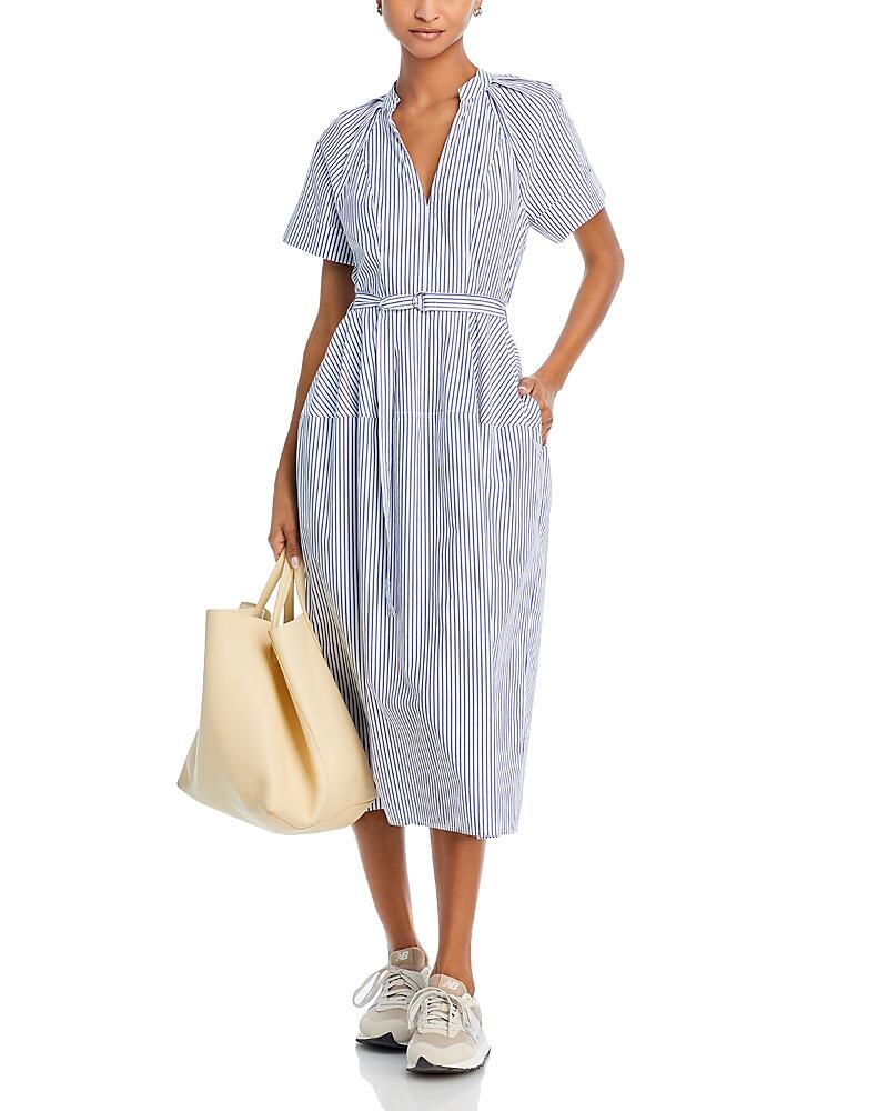 Derek Lam 10 Crosby Orla Belted Midi Shirt Dress Cover