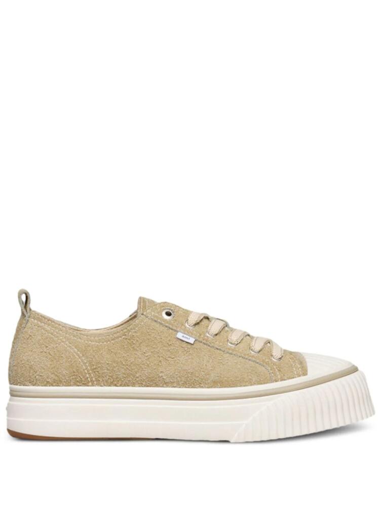 AMI Paris Ami de Coeur suede sneakers - Neutrals Cover