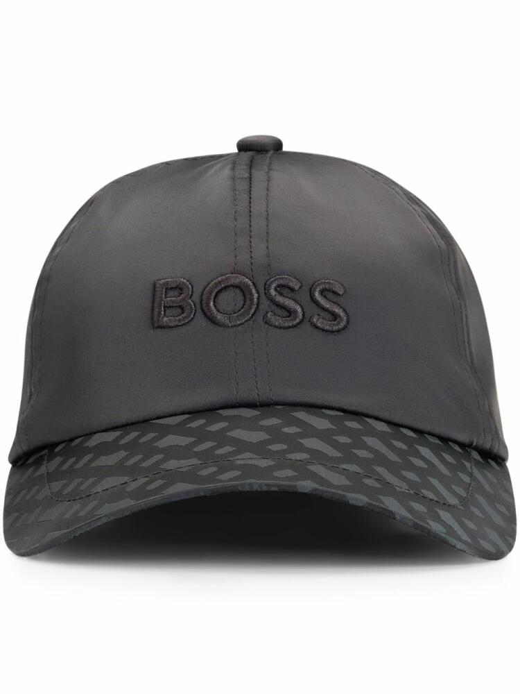 BOSS logo-embroidered baseball cap - Grey Cover