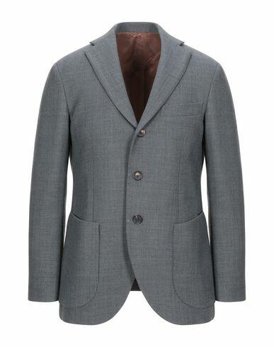 Doppiaa Man Blazer Grey Polyester, Virgin Wool, Elastane Cover