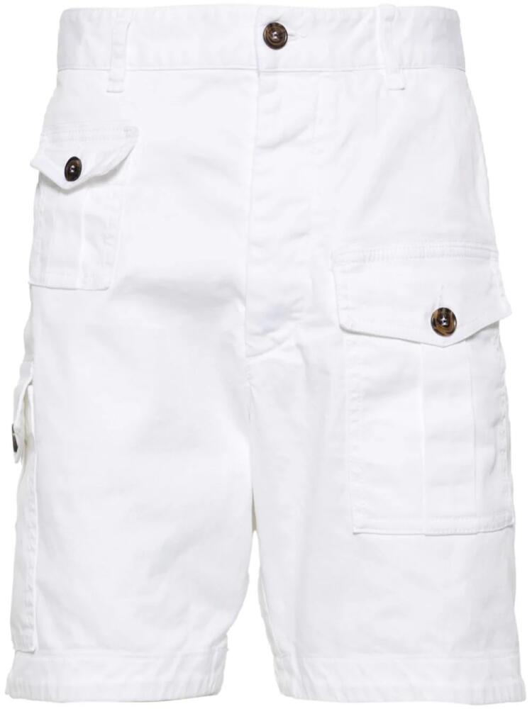 DSQUARED2 Sexy cargo shorts - White Cover