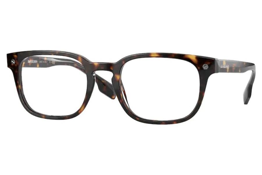 Burberry Carlyle Demo Rectangular Mens Eyeglasses Cover