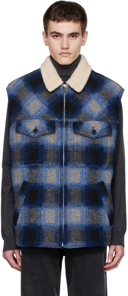 Isabel Marant Blue Kiraneo Vest Cover