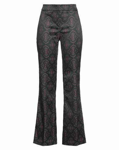 Seductive Woman Pants Steel grey Polyester, Polyamide, Elastane Cover