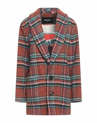 Dsquared2 Woman Blazer Rust Wool Cover