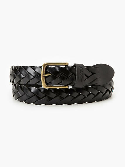 Levi's Leather Braid Belt - Men's Cover