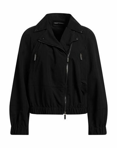 Emporio Armani Woman Jacket Black Polyester Cover