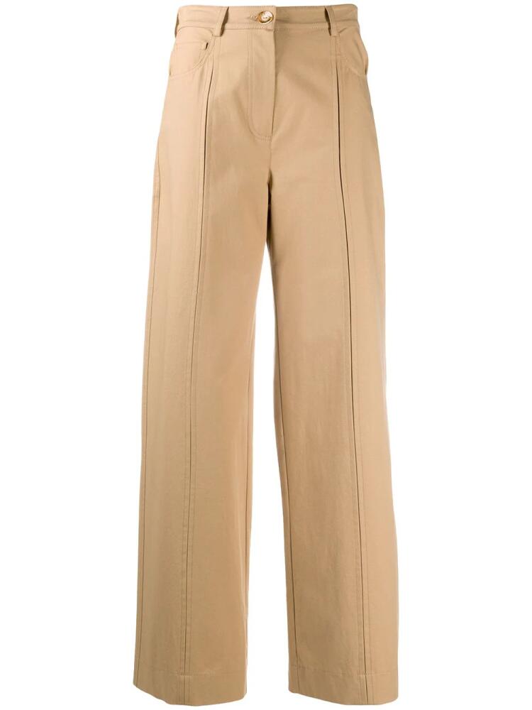 Nanushka Bowen high-wasited trousers - Neutrals Cover