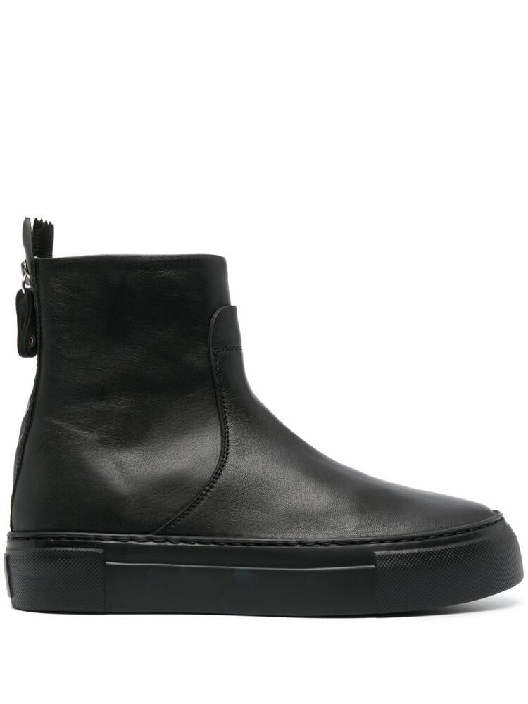 AGL Meghan leather ankle boots - Black Cover