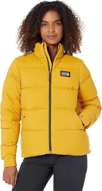 Mountain Hardwear Nevadan Down Jacket (Gold Hour) Women's Clothing Cover