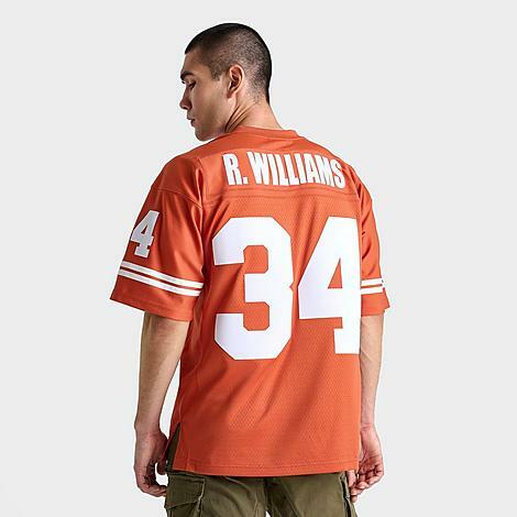 Mitchell And Ness Men's Ricky Williams Texas Longhorns 1998 Legacy College Football Jersey Shirt in Orange/Orange Cover