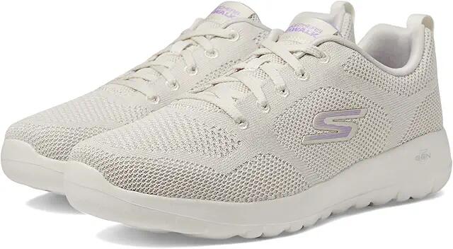 SKECHERS Performance Go Walk Joy Violet (Natural/Purple) Women's Shoes Cover