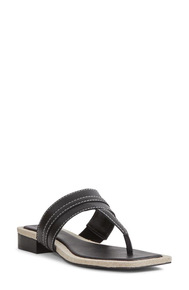 Reiss Quinn Flip Flop in Black Cover