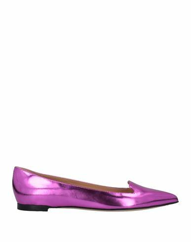 Sergio Rossi Woman Loafers Mauve Calfskin Cover