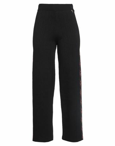 Gai Mattiolo Woman Pants Black Viscose, Merino Wool, Polyamide, Elastane Cover