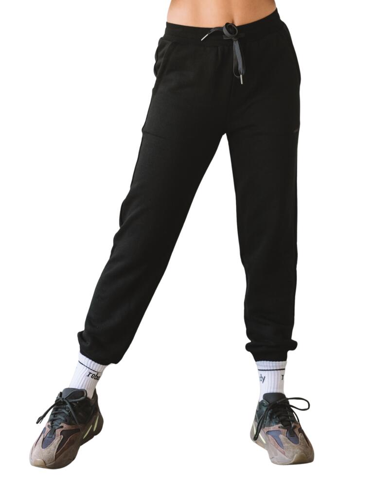 Rebody Active Rebody Lifestyle French Terry Sweatpants in Metropolis Black/slate Cover