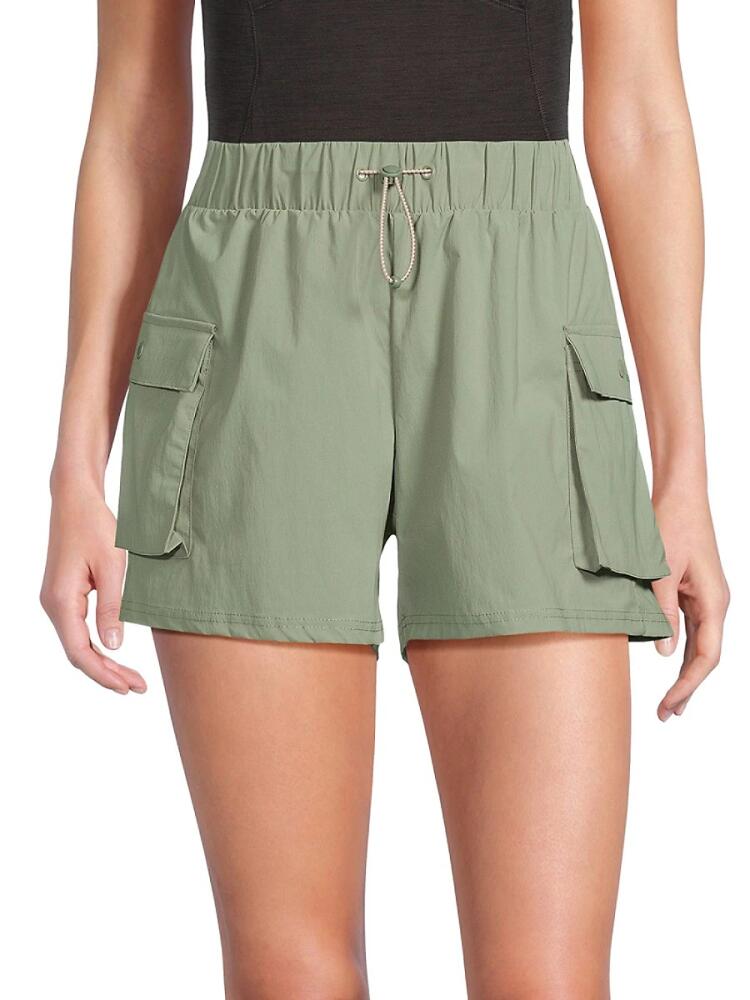 Avalanche Women's High Rise Cargo Shorts - Lilypad Cover