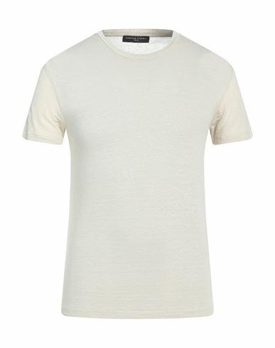 Daniele Fiesoli Man T-shirt Beige Cupro, Elastane Cover